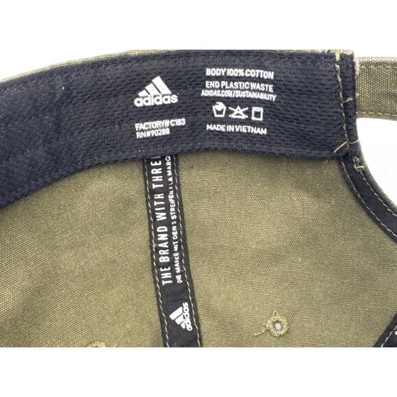 Adidas New Men’s Ultimate ADJ Cap, C183 Strapback, Green - Picture 7 of 7